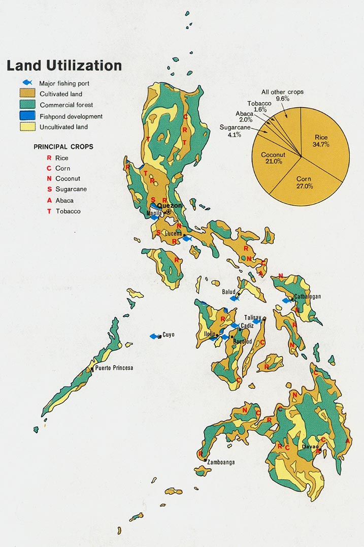 philippines land map