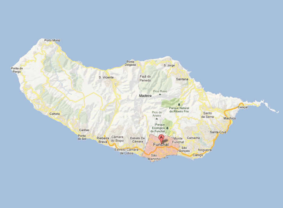 map of Funchal