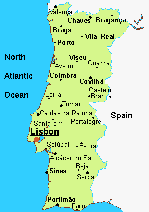 Chaves Map Portugal Visitor - Travel Guide To Portugal