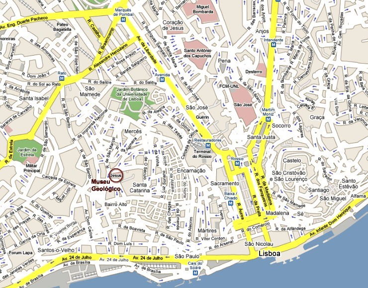 Lisbon Maps - The Tourist Maps of Lisbon to Plan Your Trip