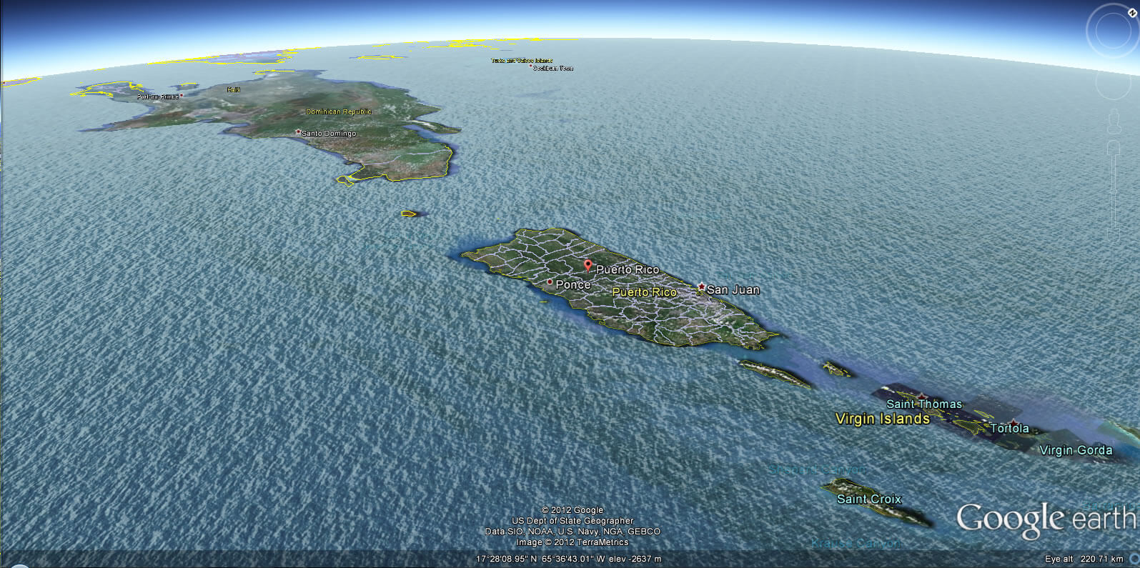 Puerto Rico Geojson Map Puerto Rico Map and Puerto Rico Satellite Images