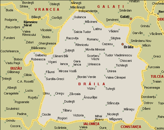 bralia regional map