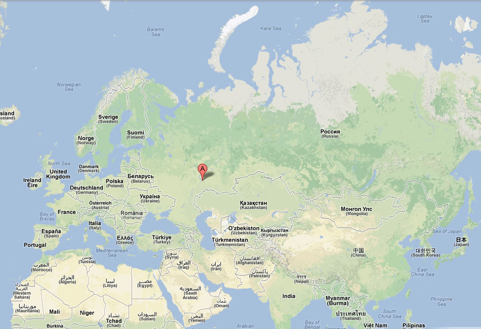 map of Tolyatti russia