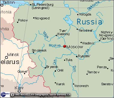 moscow tula map
