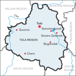 tula province map
