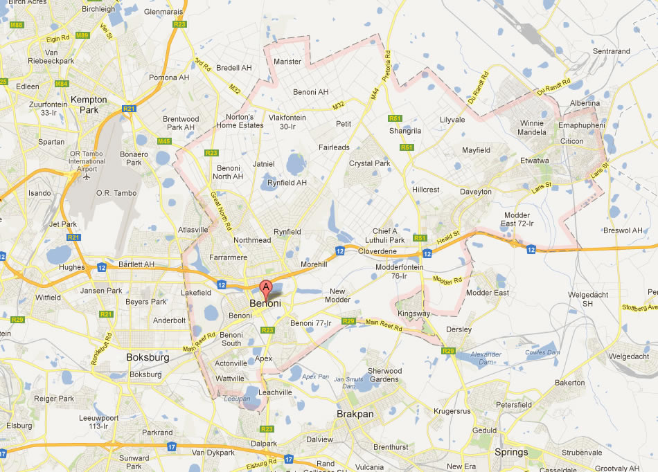 Benoni Map