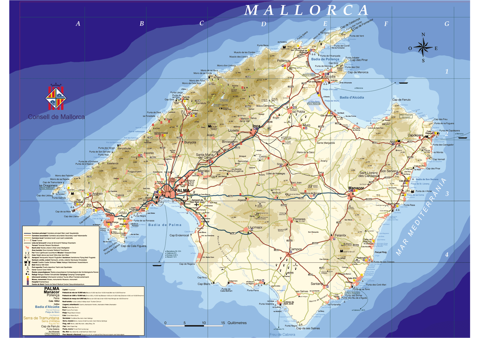 Mallorca road map