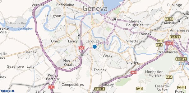 Carouge geneve map