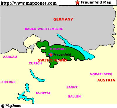Frauenfeld province map