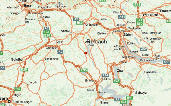 map of Reinach