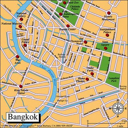 Карта bangkok bank