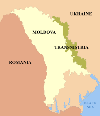 transnistria map