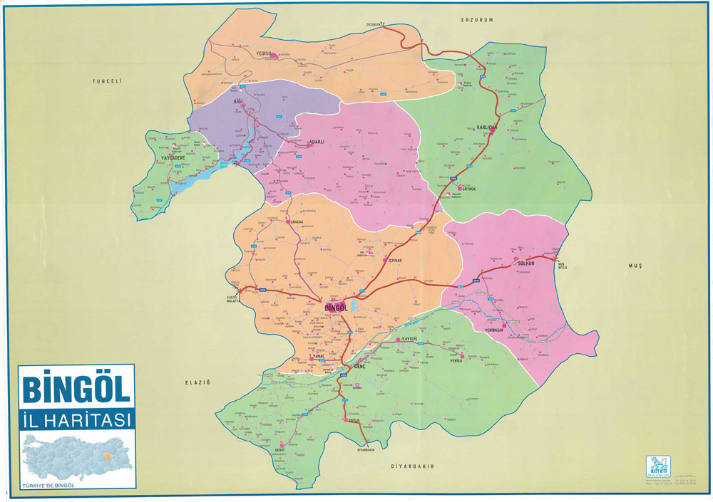 bingol city map