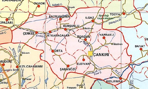 cankiri map