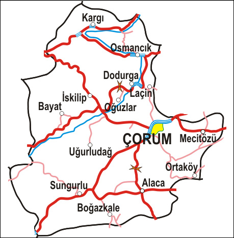 corum city map