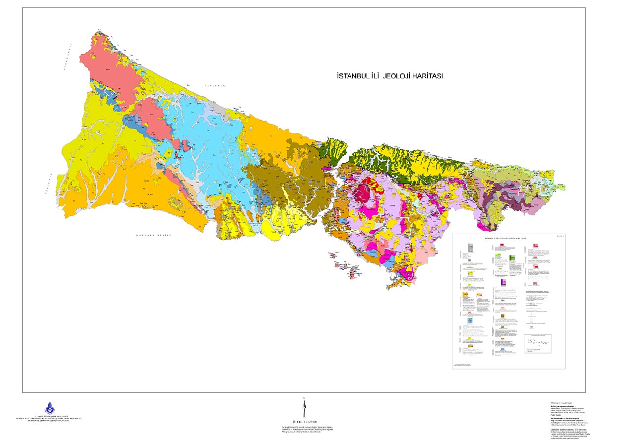 istanbul jeology map