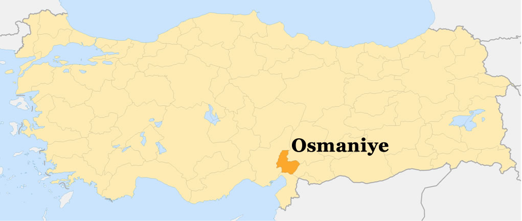 where is osmaniye in turkey
