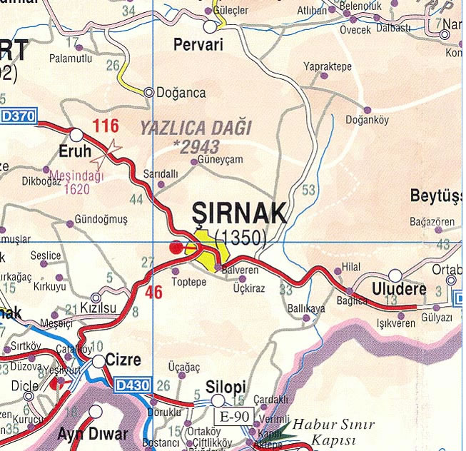 sinop road map