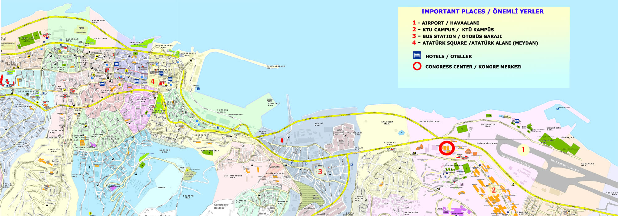 trabzon city plan map