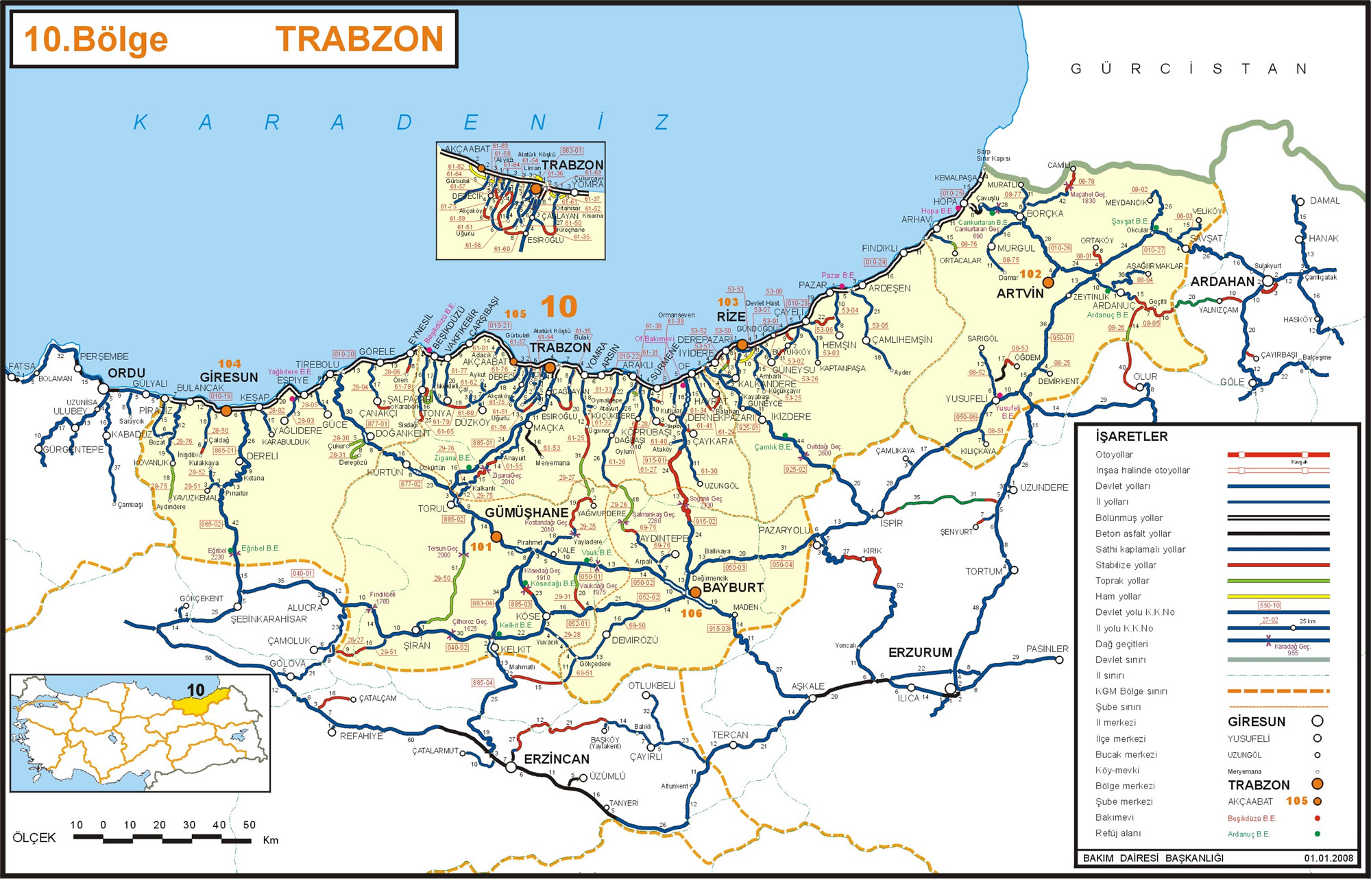 trabzon map