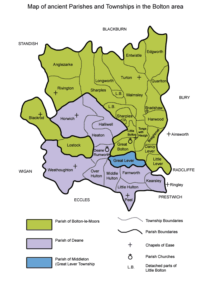 bolton parishes map