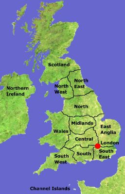 Crewe UK Map
