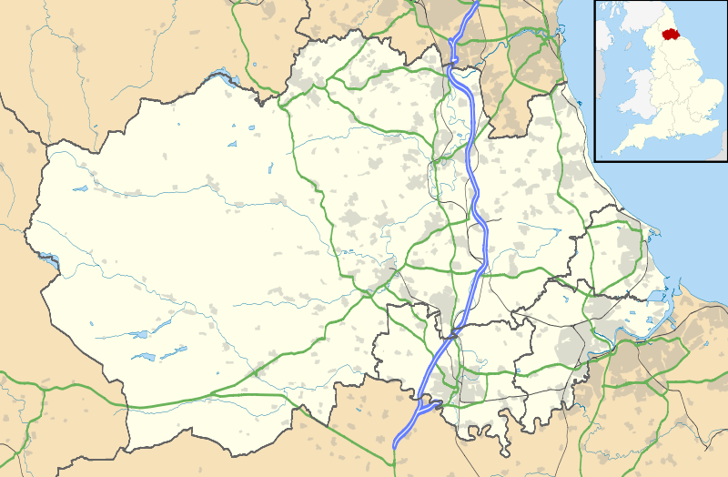 Darlington map