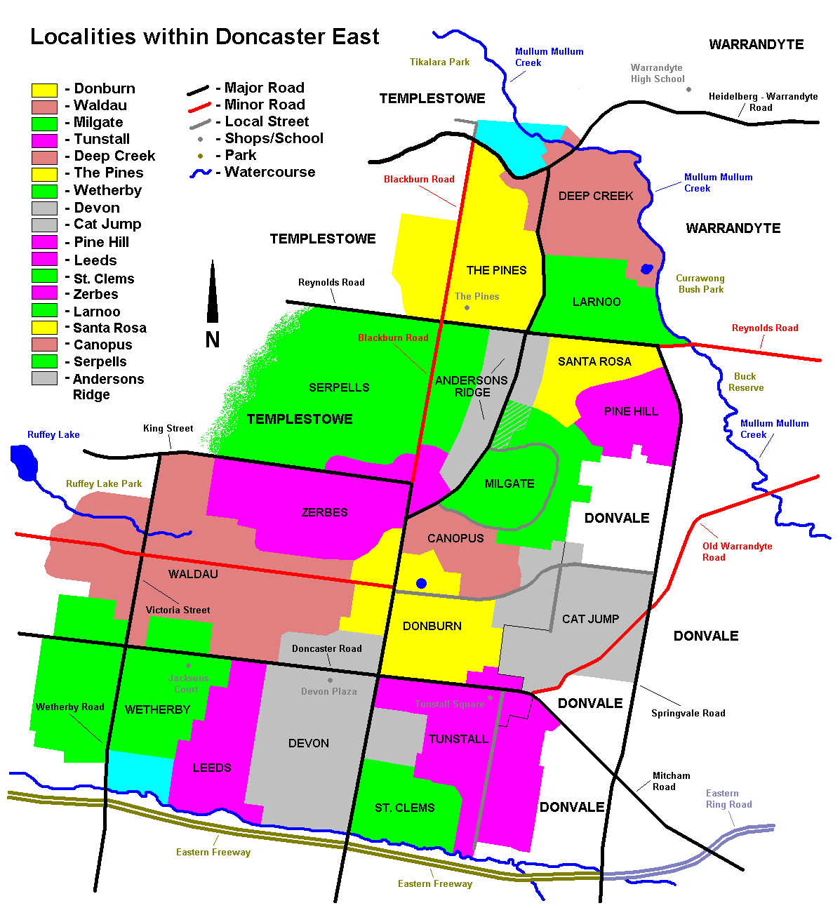 map Doncaster