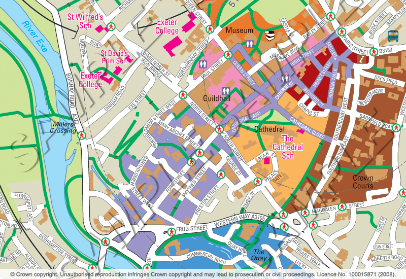 Exeter Map And Exeter Satellite Images