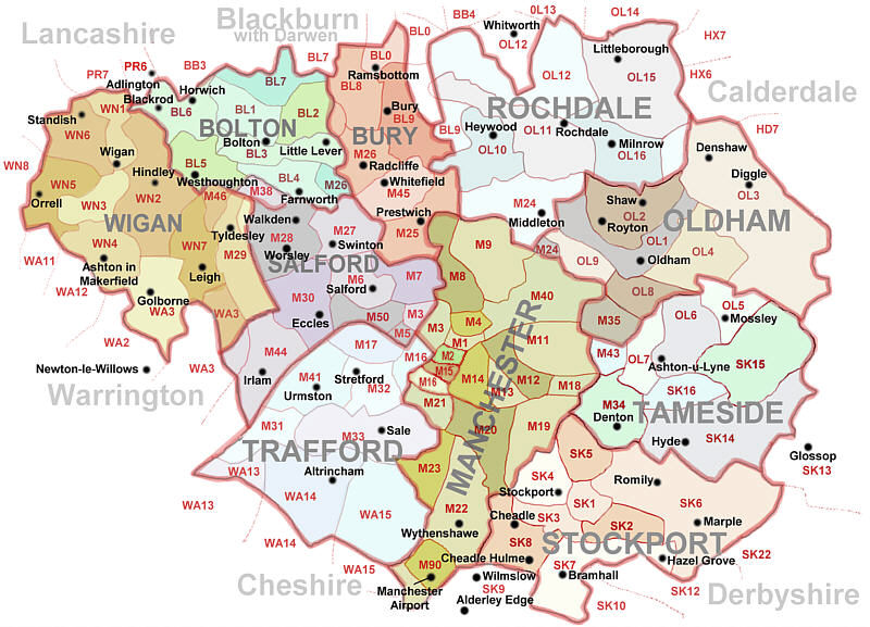 Manchester Map And Manchester Satellite Images Manchester Map And Manchester Satellite Images