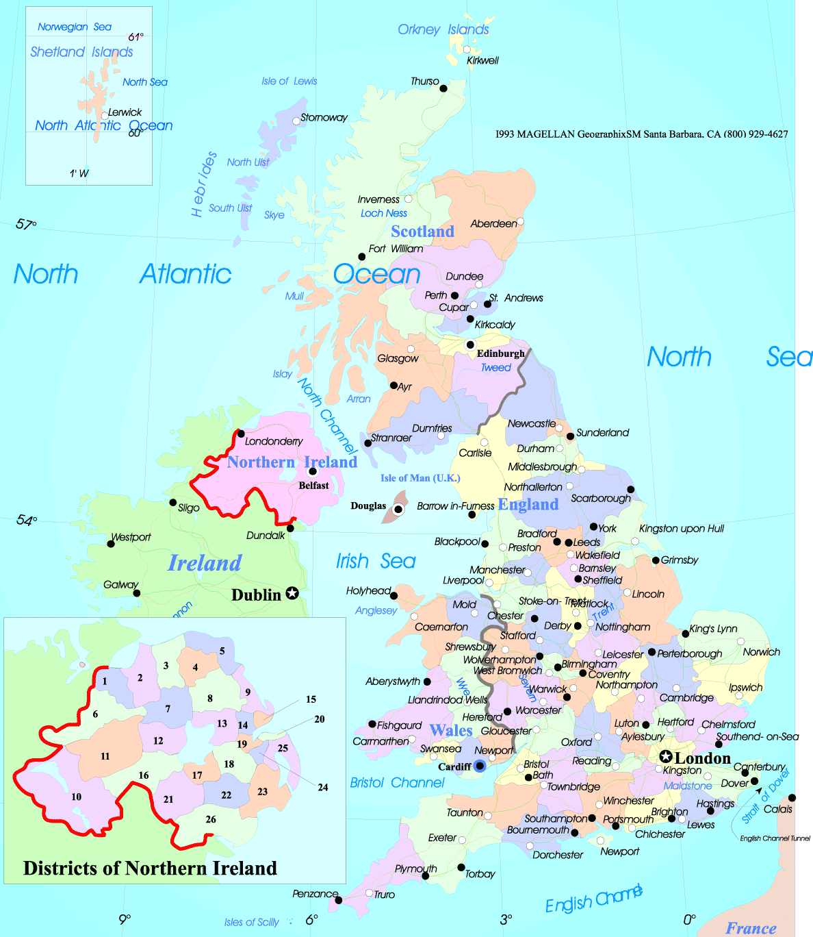 Map United Kingdom