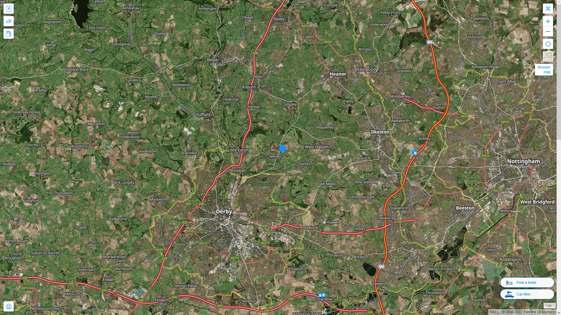 Morley Postcode Morley Map and Morley Satellite Images