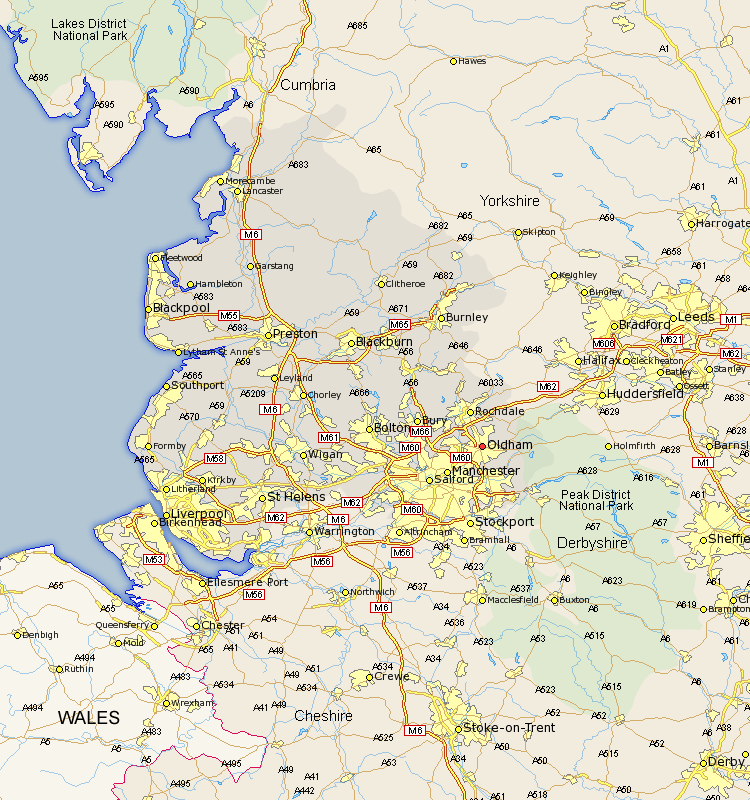 Oldham map