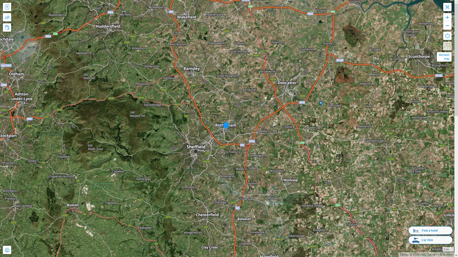 Warmingham Map Rotherham Map and Rotherham Satellite Images