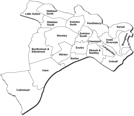 Salford map