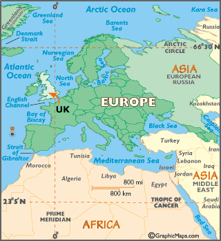 UK EU Map