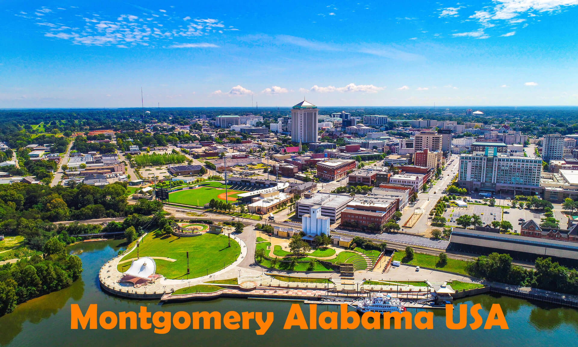Montgomery Alabama Map