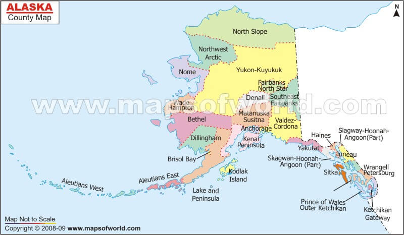 alaska county map