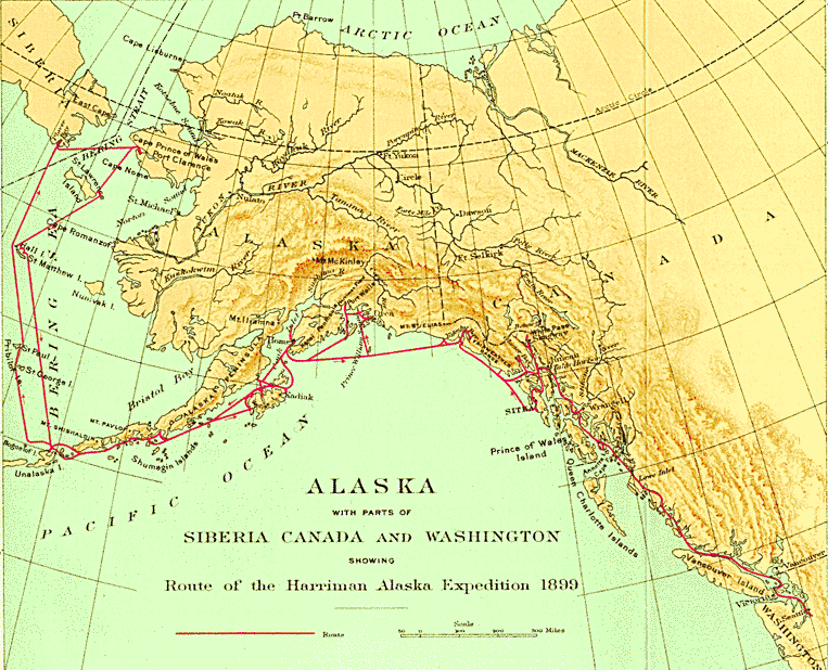 alaska map 1899