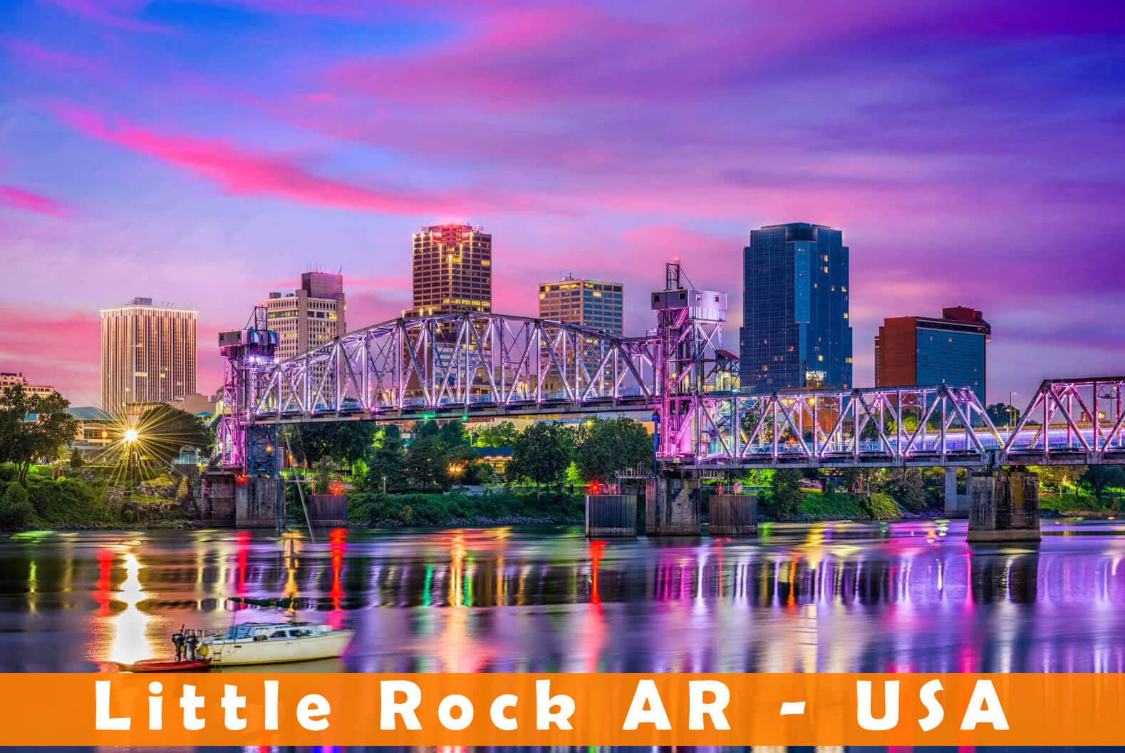 Little Rock Arkansas Map - Little%20Rock%20AR%20 %20USA