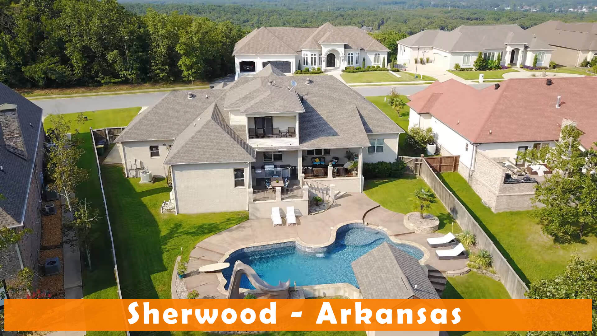 Map Of Sherwood Arkansas at Judith Poche blog