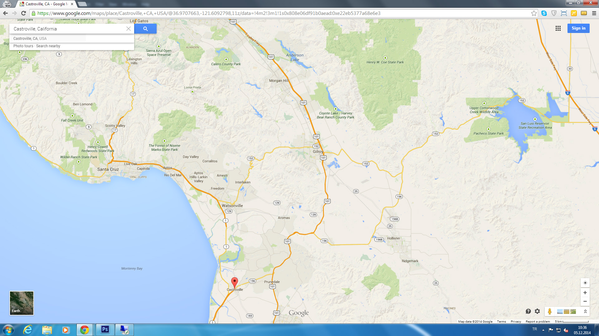 castroville map california us
