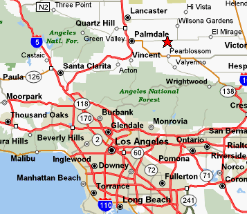 palmdale map