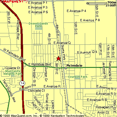 palmdale map