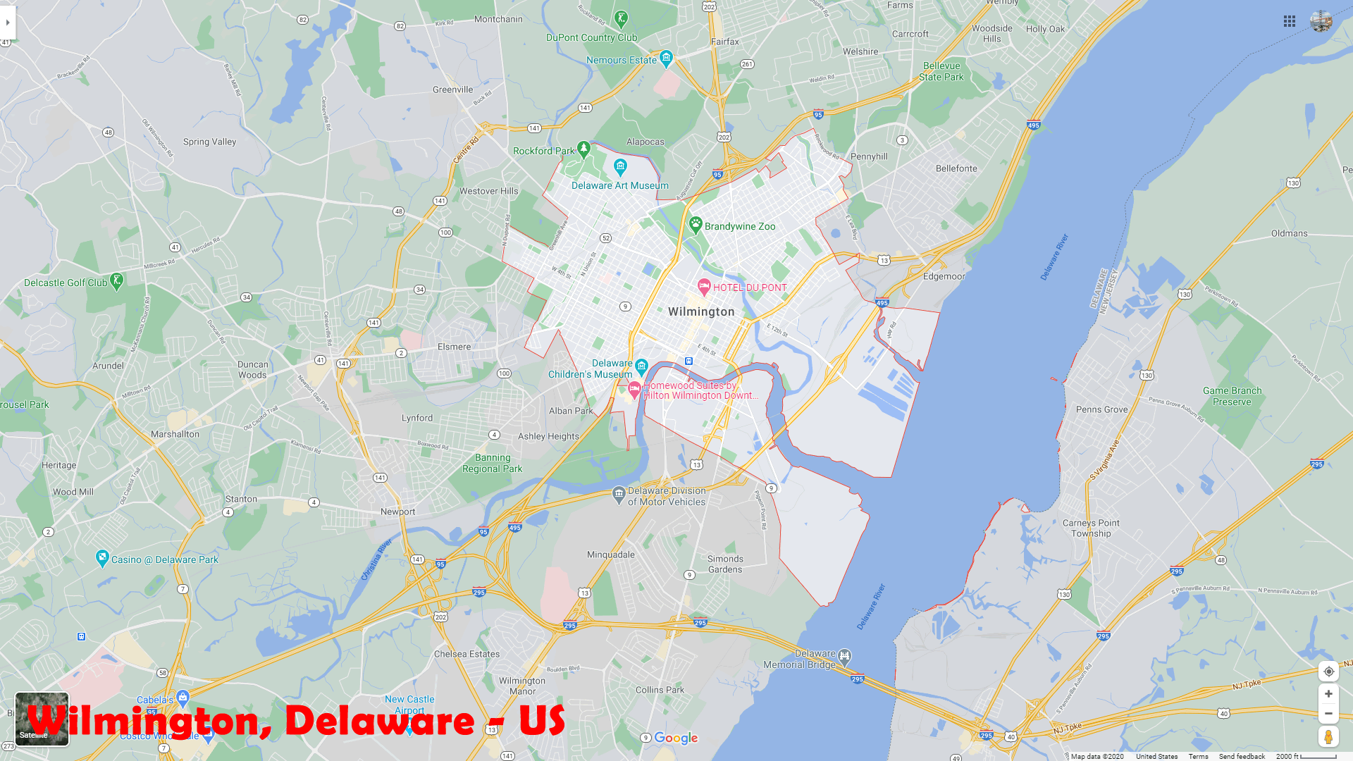 Wilmington Delaware Map - Wilmington%20map