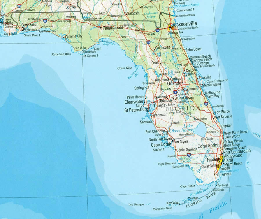 Florida Political Map