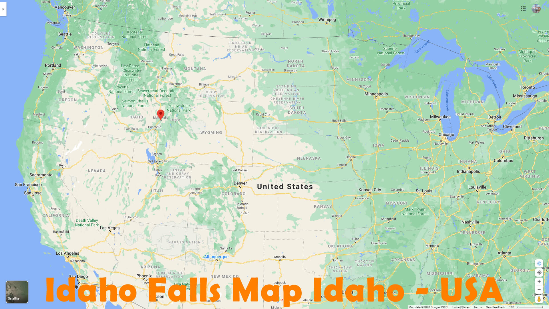 Idaho Falls Idaho Map - Idaho%20Falls%20Map%20Idaho%20 %20USA