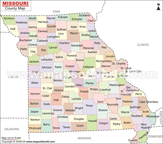 missouri county map