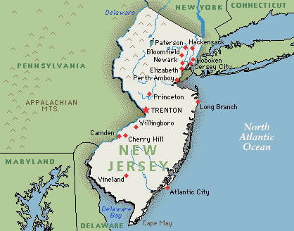 new jersey maps