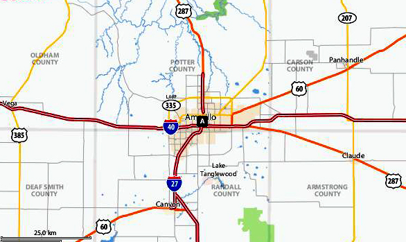 Digital Amarillo Art Amarillo TX Amarillo Map Amarillo Street Map Amarillo Poster Amarillo Print Amarillo City Map Amarillo Texas
